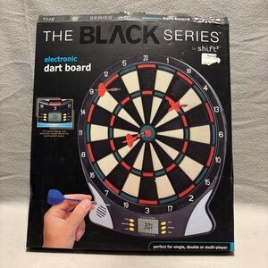 The Black Series Electronic Dart Board Game new opened box